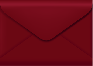 Wedding invitation envelope